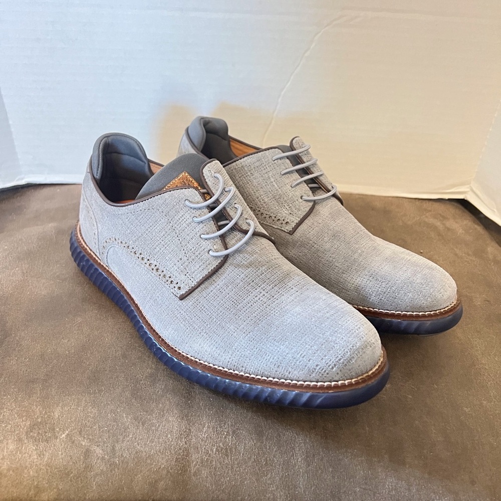 Martin Dingman Men's Gray Dress Shoes size 8M NWOT